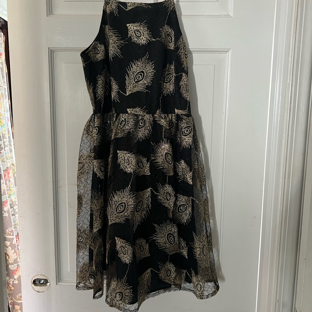 Beaded cocktail dress